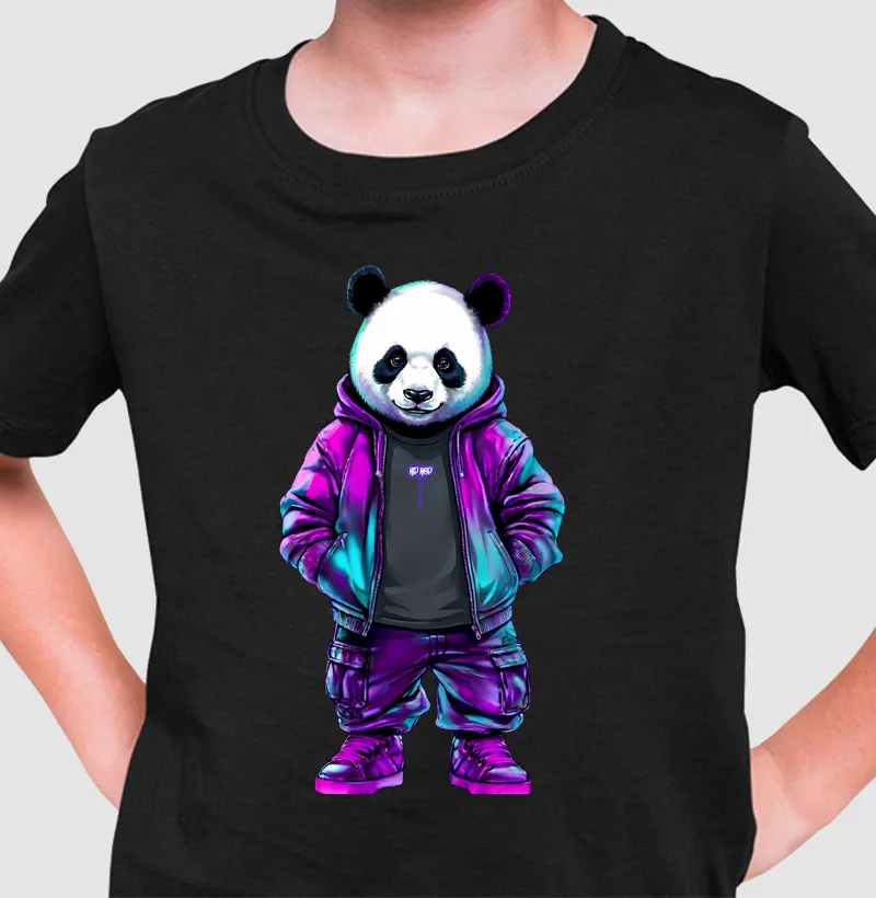 Panda Neon Hip Hop