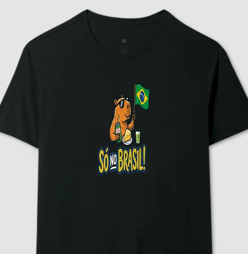 Camiseta So no Brasil
