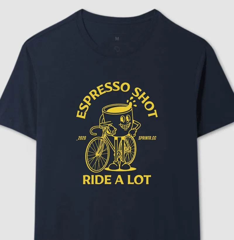 Espresso shot, ride a lot