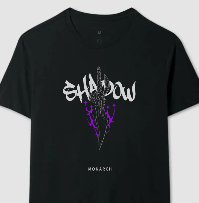 Camiseta - Solo Leveling Monarca das Sombras