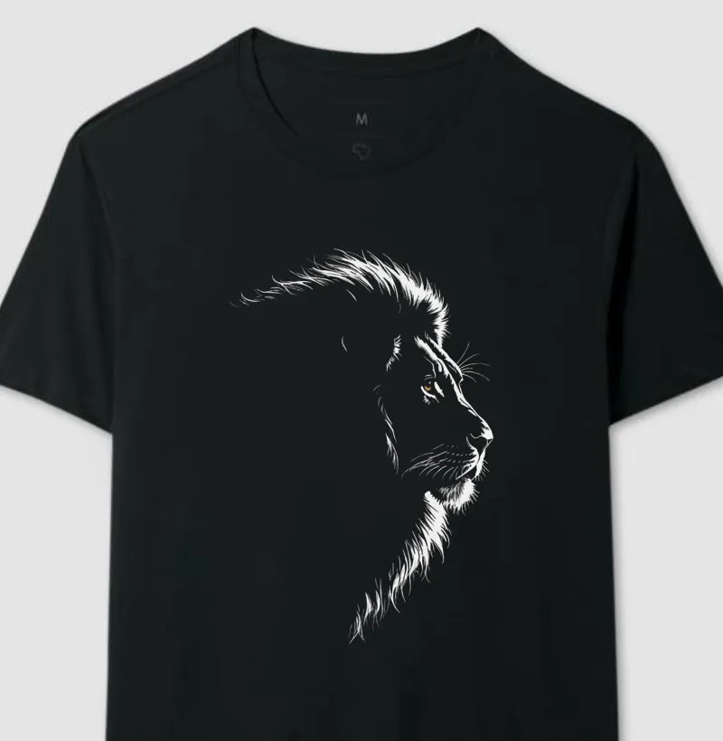 Lion in the dim light