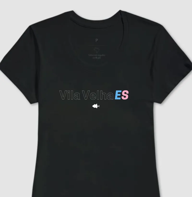 Cidades Vila Velha ES Colorido - Feminina - #28566