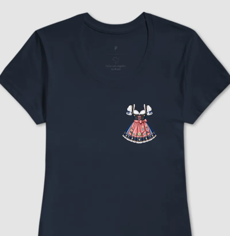 Dirndl Tradicional Mini - Camiseta
