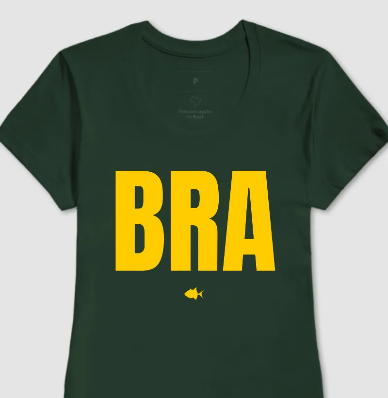 BRA Mega Verde e Amarelo - Feminina - #28655