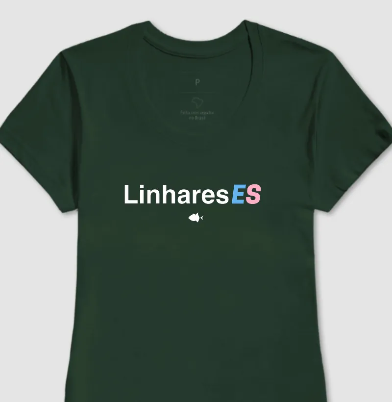 Cidades Linhares ES Colorido - Feminina - #28572