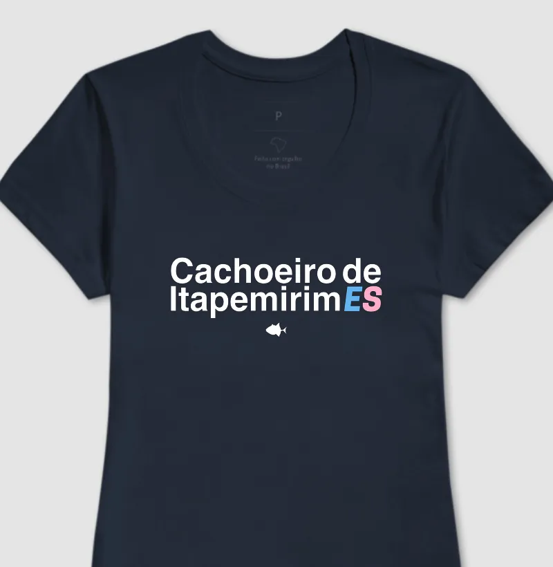 Cidades Cachoeiro de Itapemirim ES Colorido - Feminina - #28569