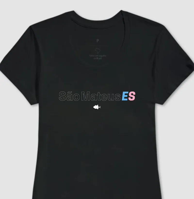 Cidades São Mateus ES Colorido - Feminina - #28503