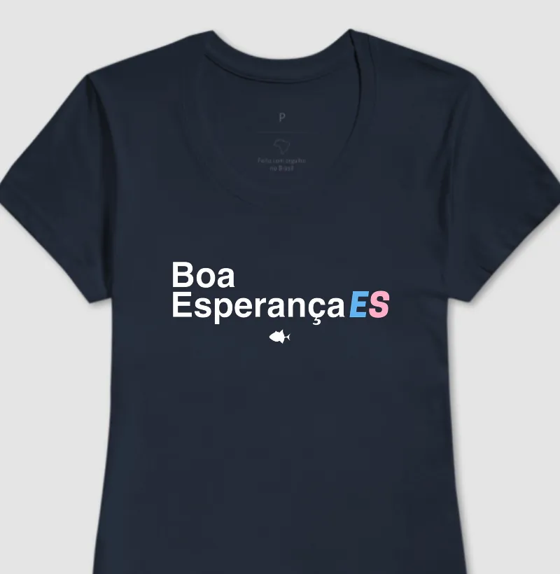 Cidades Boa Esperança ES Colorido - Feminina - #28634