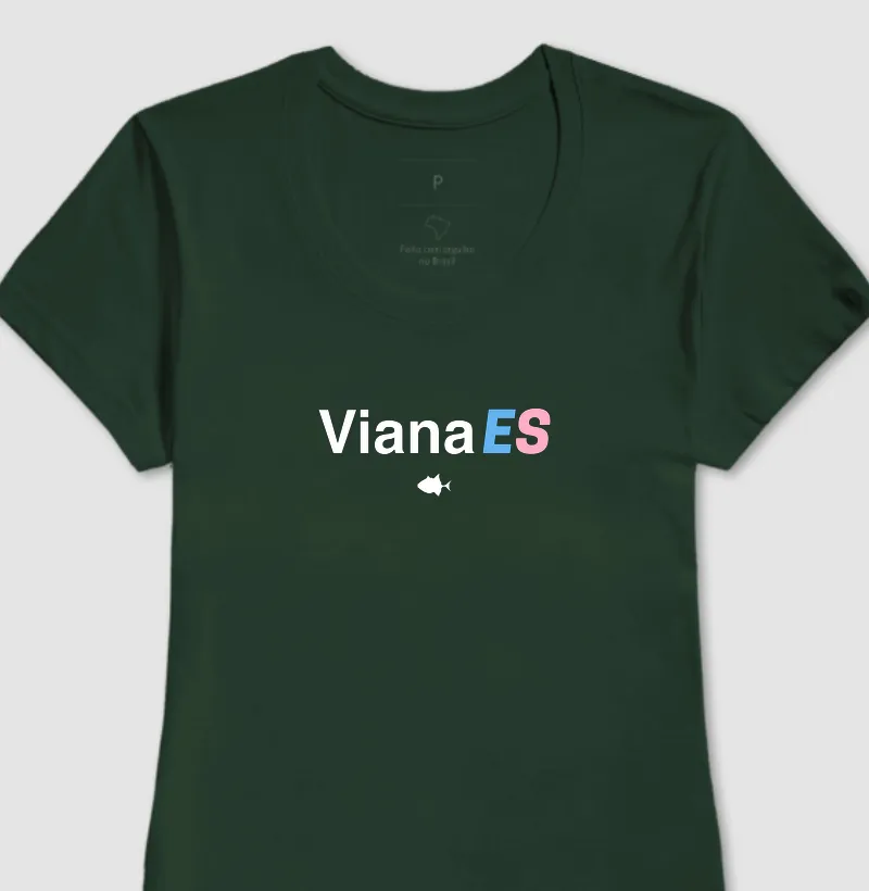 Cidades Viana ES Colorido - Feminina - #28986