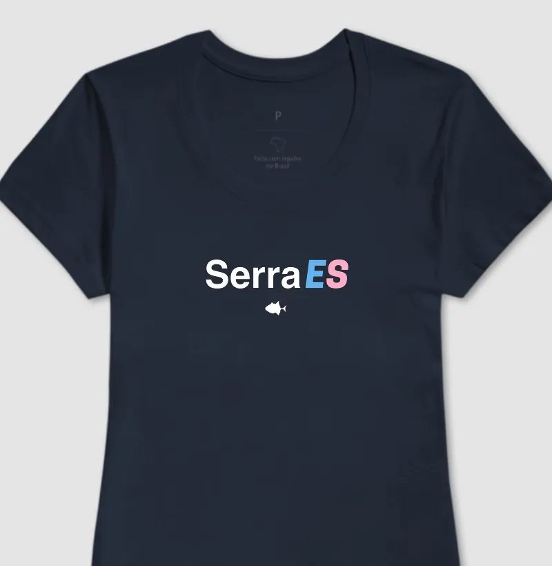 Cidades Serra ES Colorido - Feminina - #28969 - Camiseta