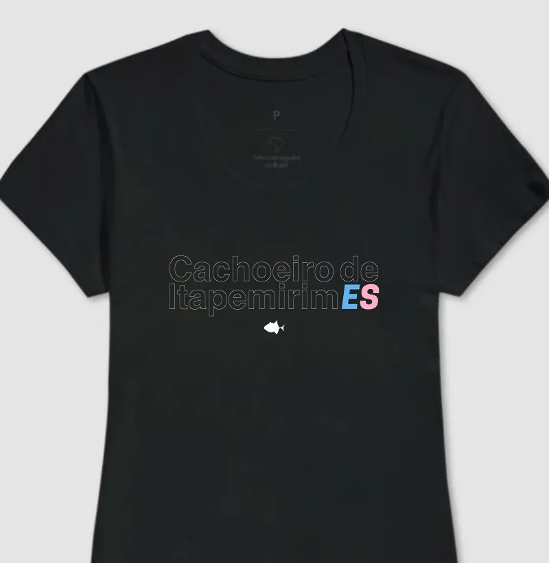 Cidades Cachoeiro de Itapemirim ES Colorido - Feminina - #28569