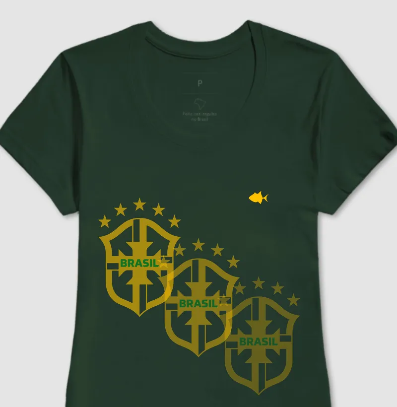 Escudo Eco Verde a Amarelo - Feminina - #28718