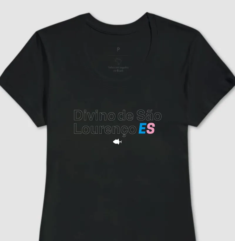 Cidades Divino de São Lourenço ES Colorido - Feminina - #28545