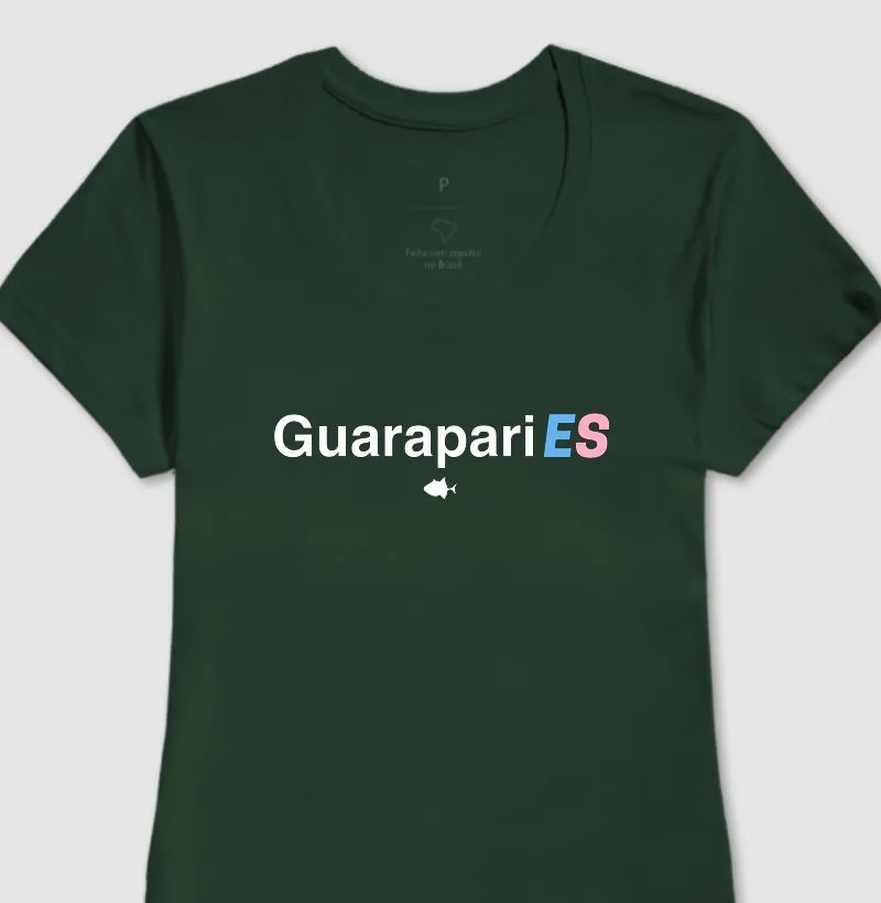 Cidades Guarapari ES Colorido - Feminina - #28575 - Camiseta