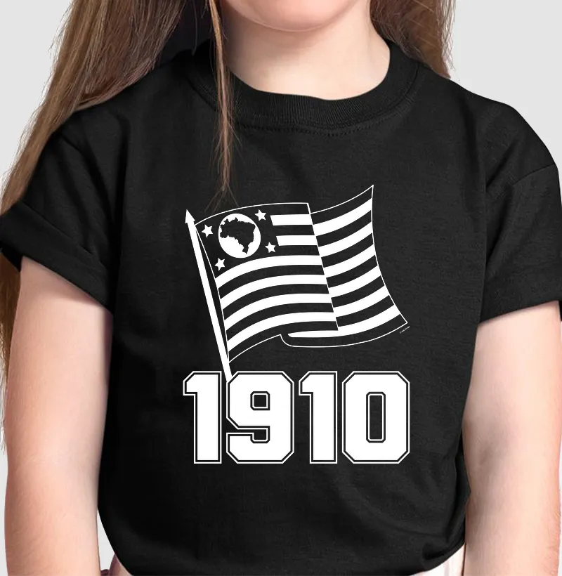 Camiseta Bandeira Paulista 1910