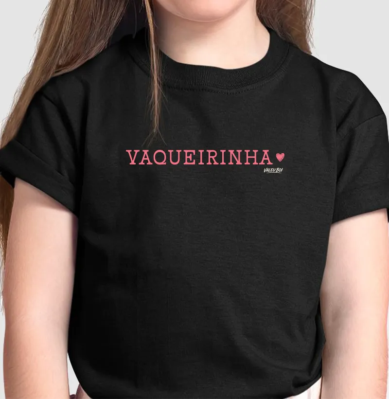 Camisa Infantil - Vaqueirinha ♡