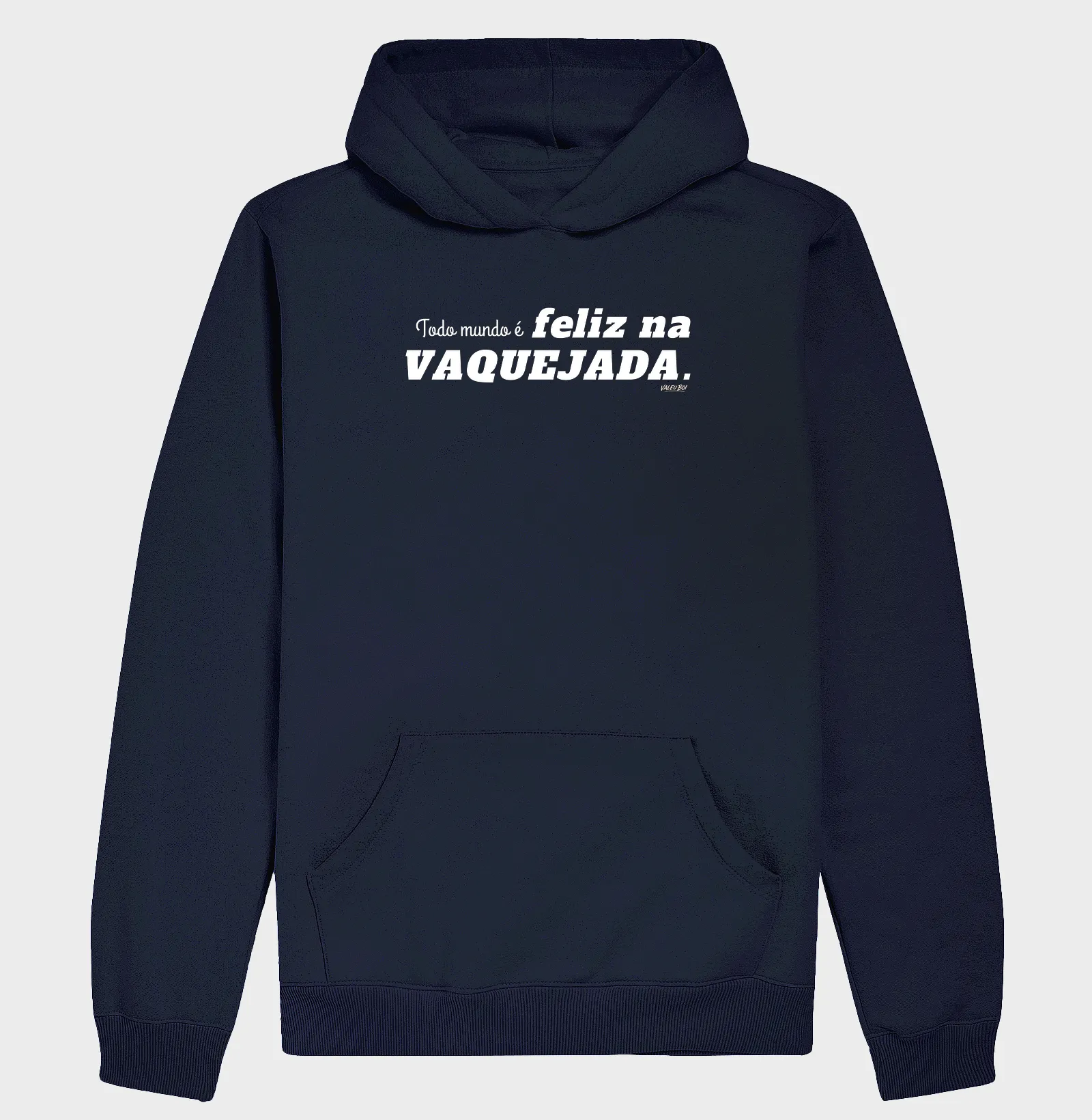 Moletom com Capuz - Todo mundo é feliz na Vaquejada - Imagem 3