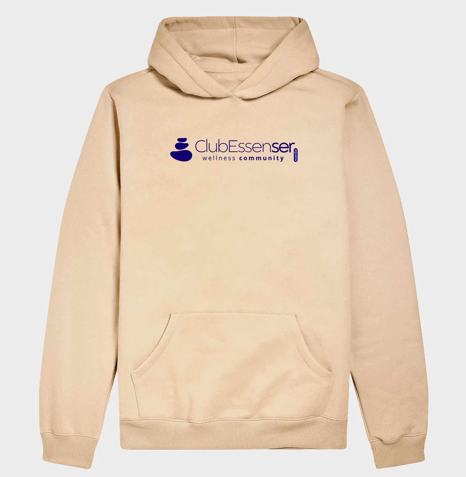 ClubEssenser Classic hoodie bege - Imagem 2