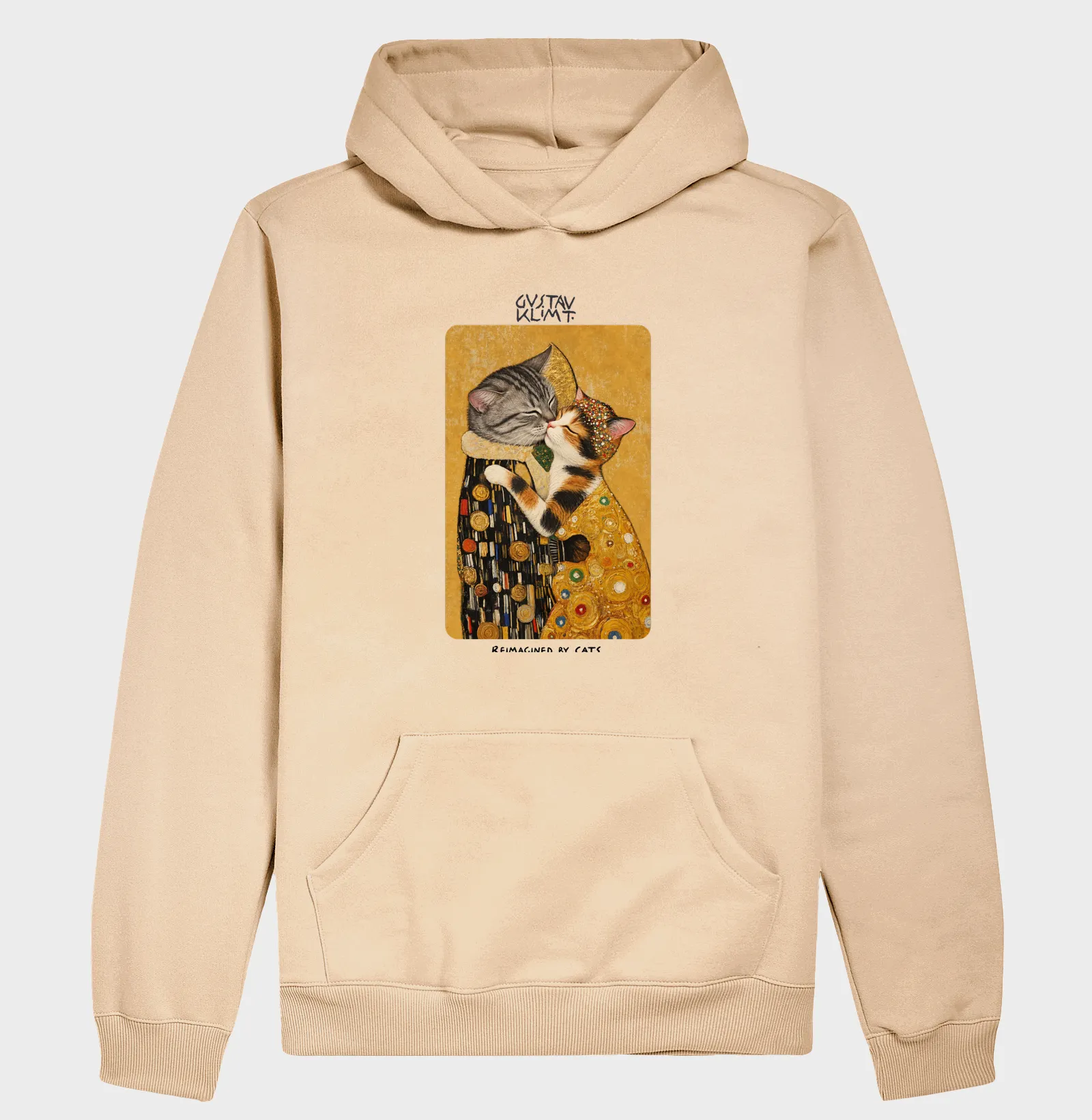 O Beijo felino V.2 - Gustav Klimt - Imagem 5
