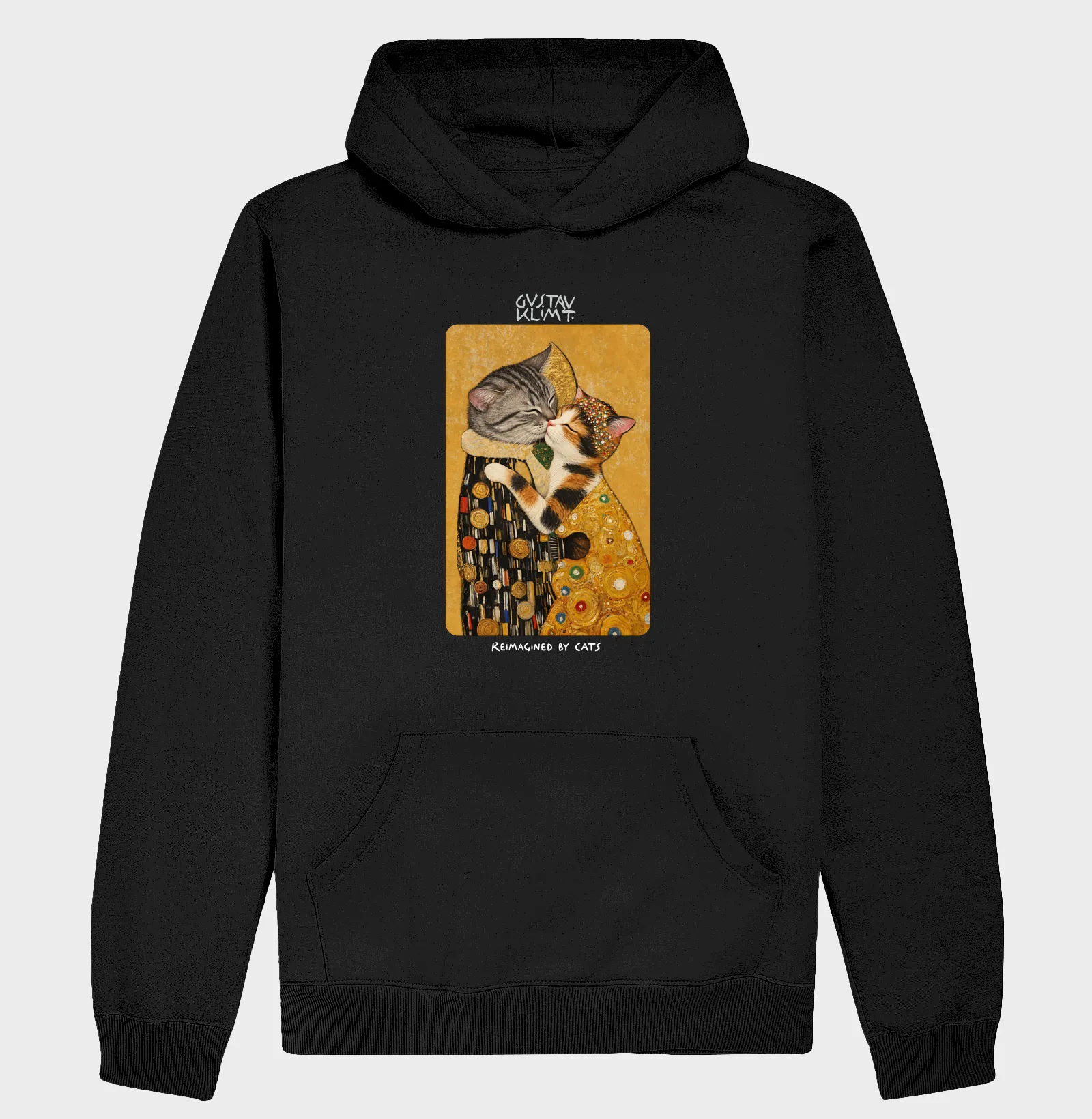 O Beijo felino V.2 - Gustav Klimt - Imagem 2
