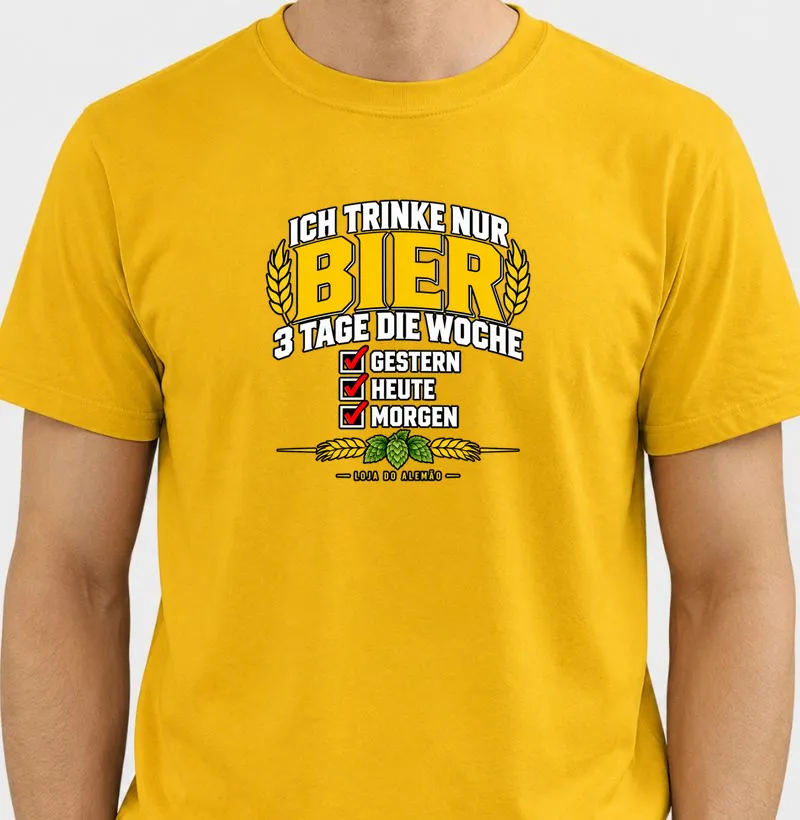 Ich Trinke Nur Bier - Camiseta
