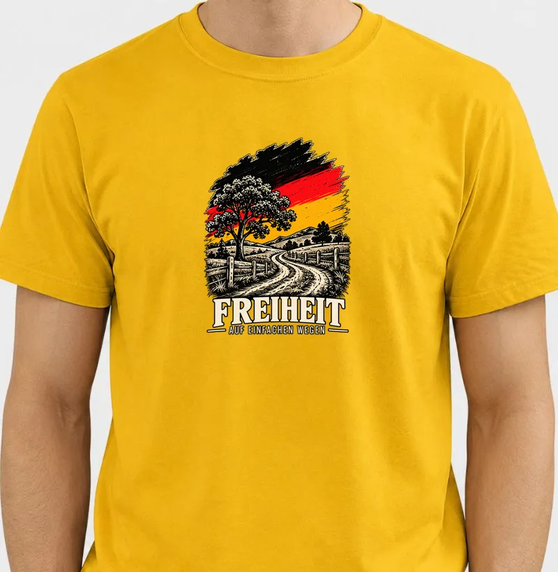Freiheit auf einfachen Wegen - Camiseta