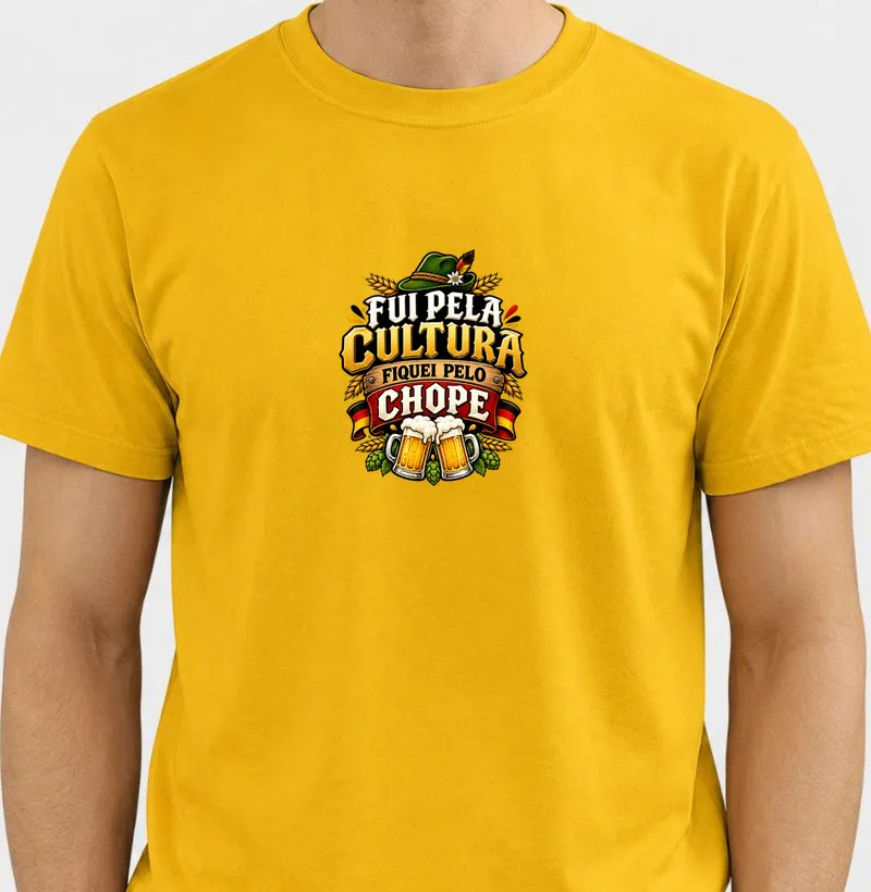 Fui pela cultura, fiquei pelo chope