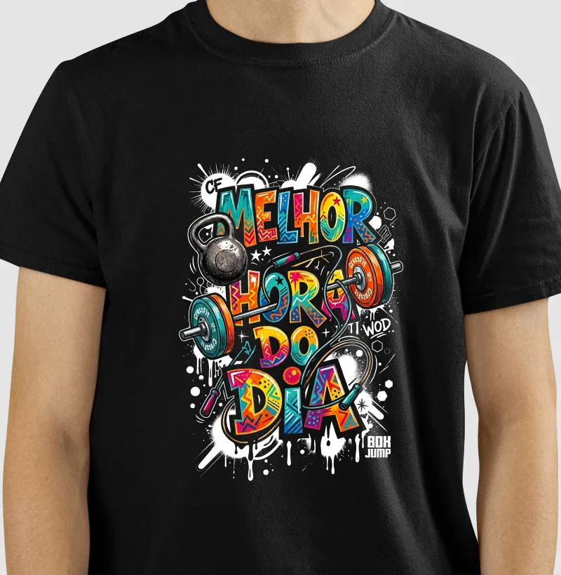 Camiseta Melhor Hora do Dia Cores