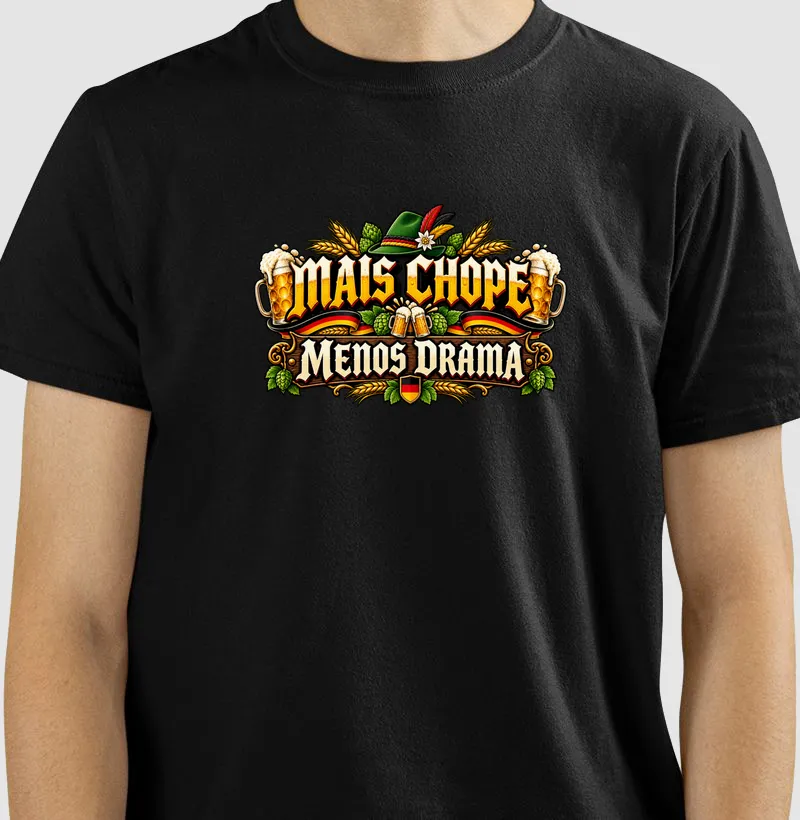 Mais chope, menos drama