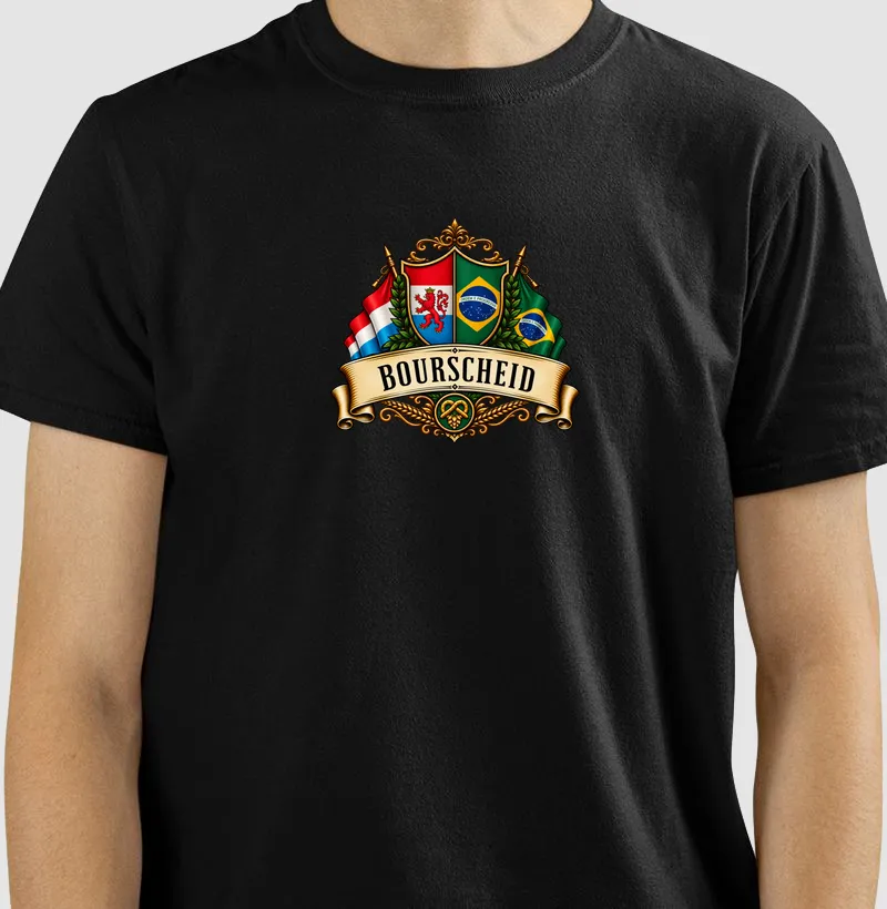  Bourscheid – Herança Luxemburguesa e Brasileira  - Camiseta