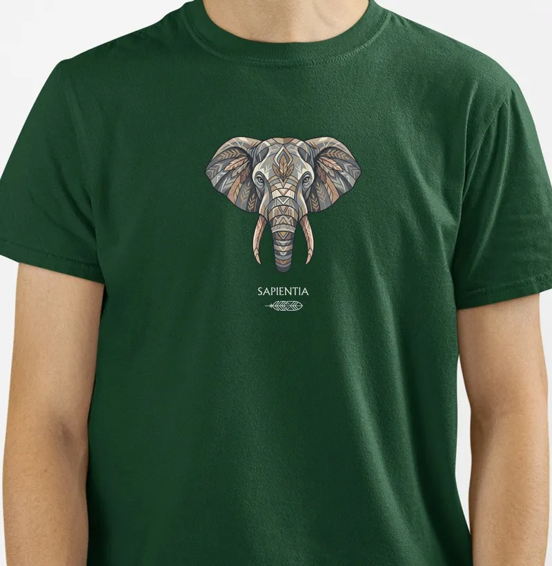 Elefante Ancestral Amuleto - latim