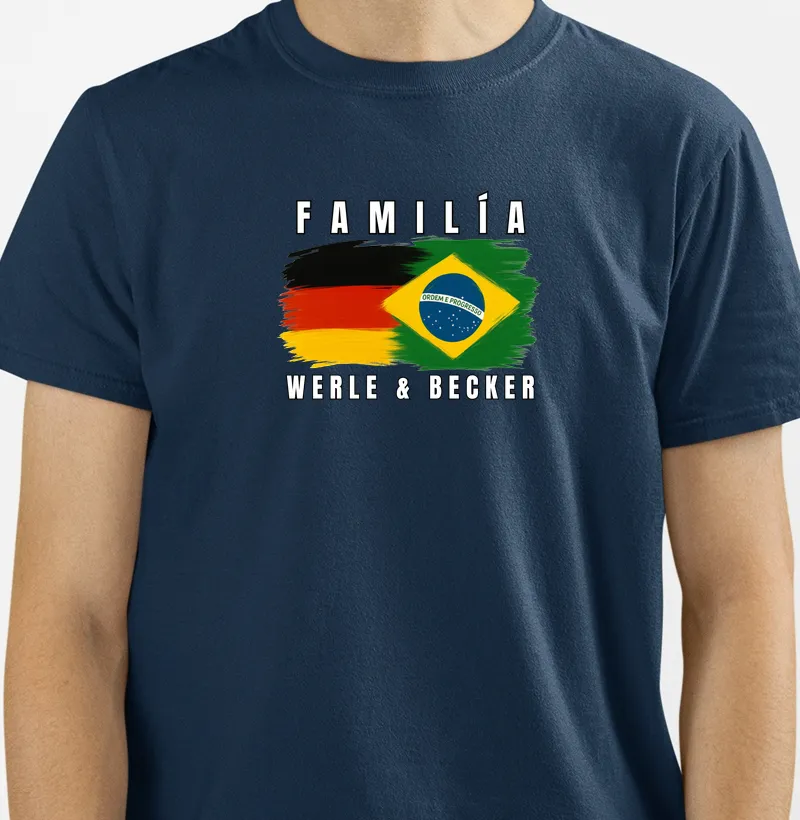 Família Werle & Becker - Camiseta