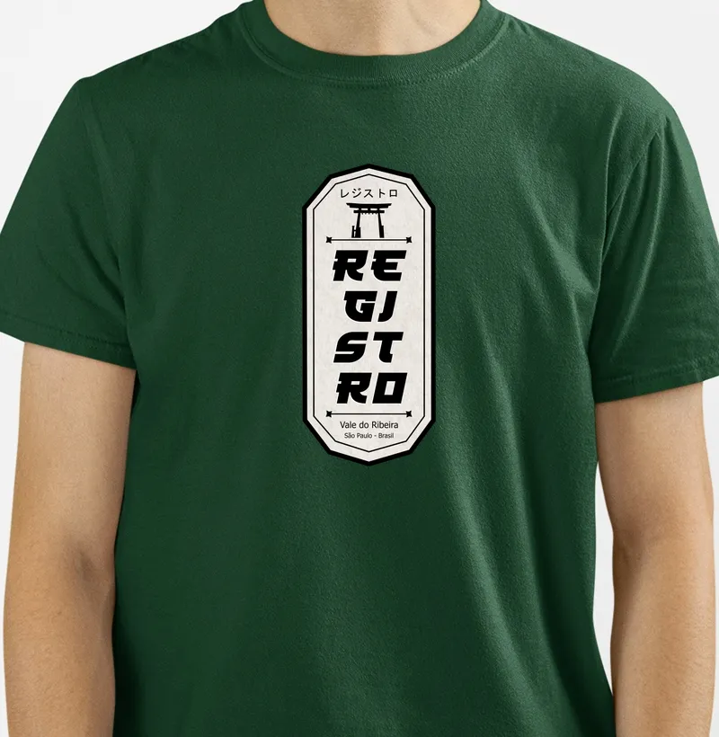 Registro - Camiseta