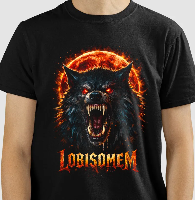 Camiseta Lobisomem