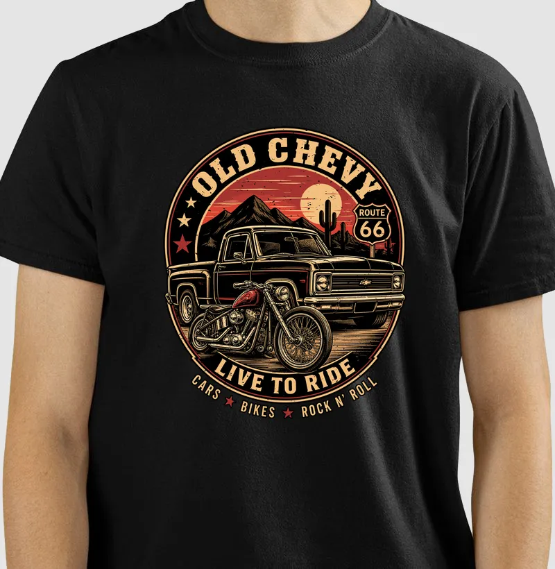 Live to Ride | Steel & Wheels - Old Chevy