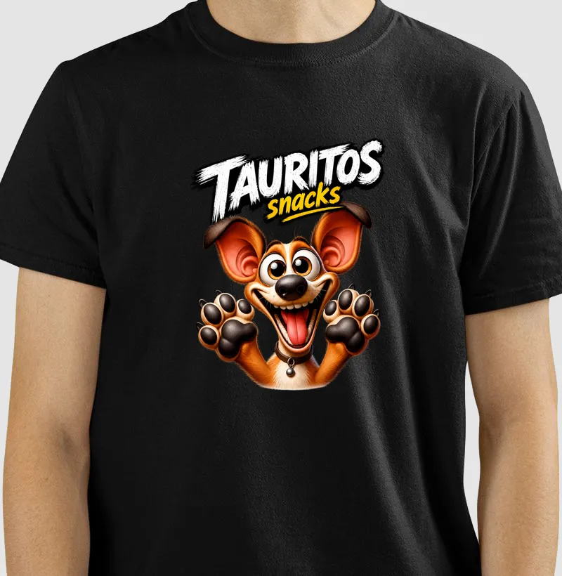 CAMISETA TAURITOS SNACKS DOG 