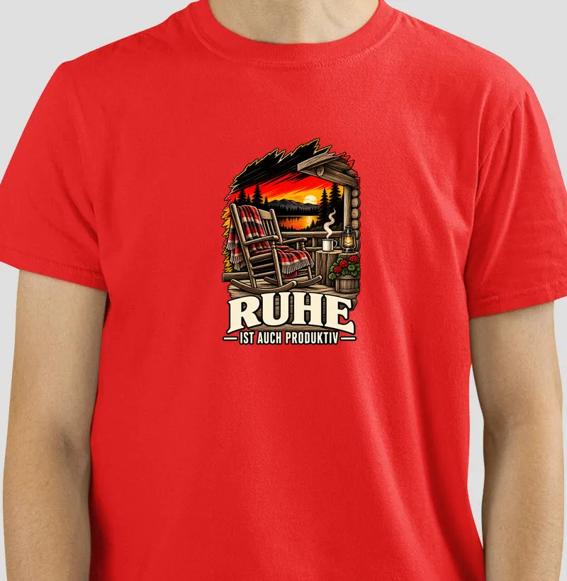 Ruhe ist auch produktiv