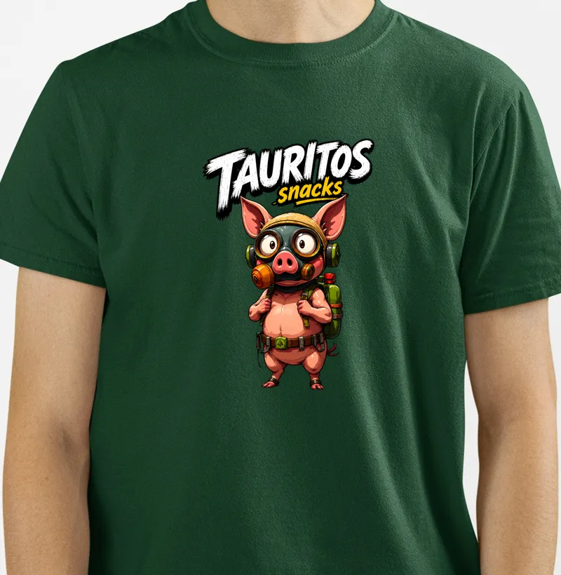 CAMISETA TAURITOS SNACKS PIG PIG 