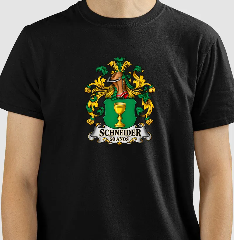 SCHNEIDER – 50 ANOS - Camiseta