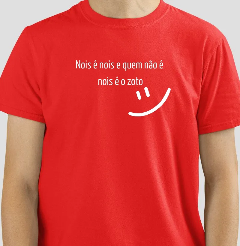 Camiseta nois é nois