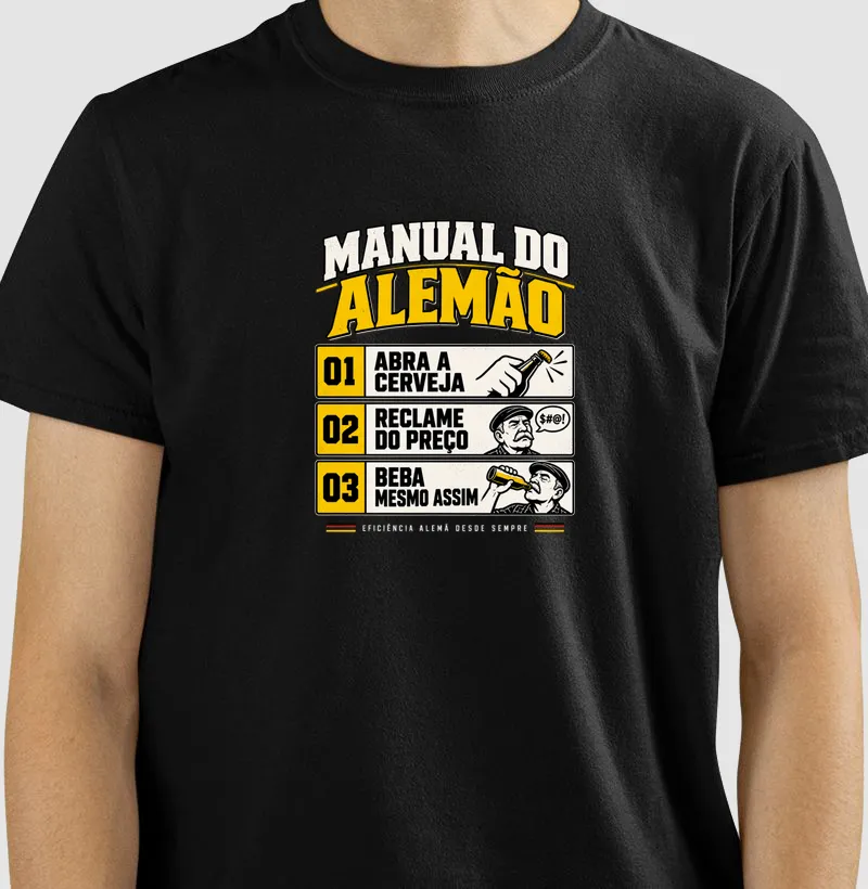 Manual do Alemão - Camiseta
