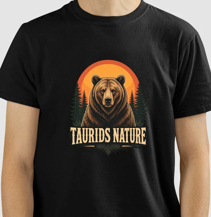 CAMISETA TAURIDS NATURE URSO PARDO 