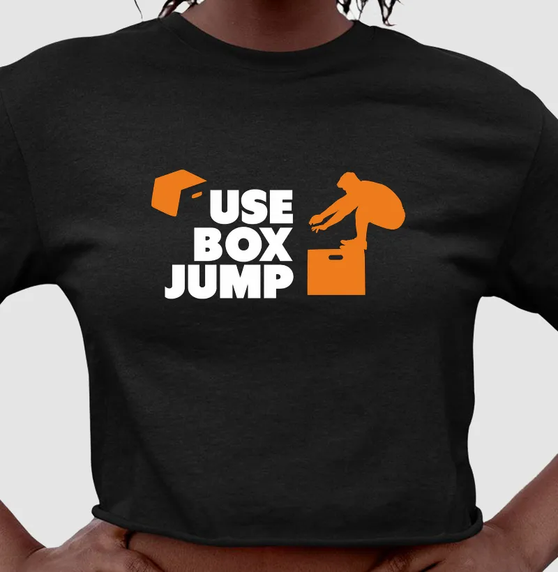 Use Box Jump Cropped Pulo na Caixa
