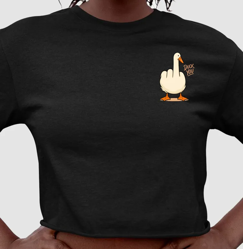 DUCK YOU MINIMALISTA - Cropped