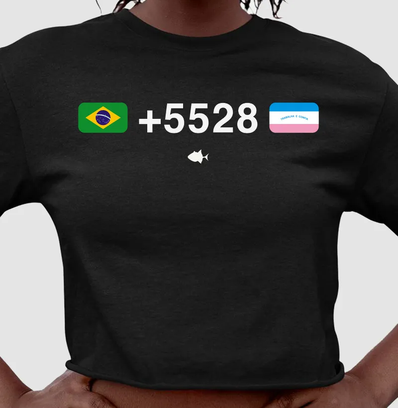 ES DDD 28 com Bandeiras do Brasil e Espírito Santo - Cropped - #28425