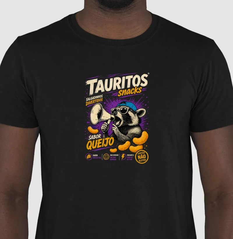 CAMISETA TAURITOS SNACKS URSO 