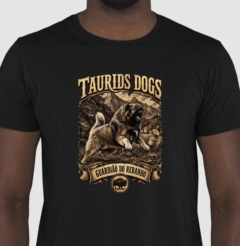 CAMISETA TAURIDS DOGS GUARDIAO DO REBANHO