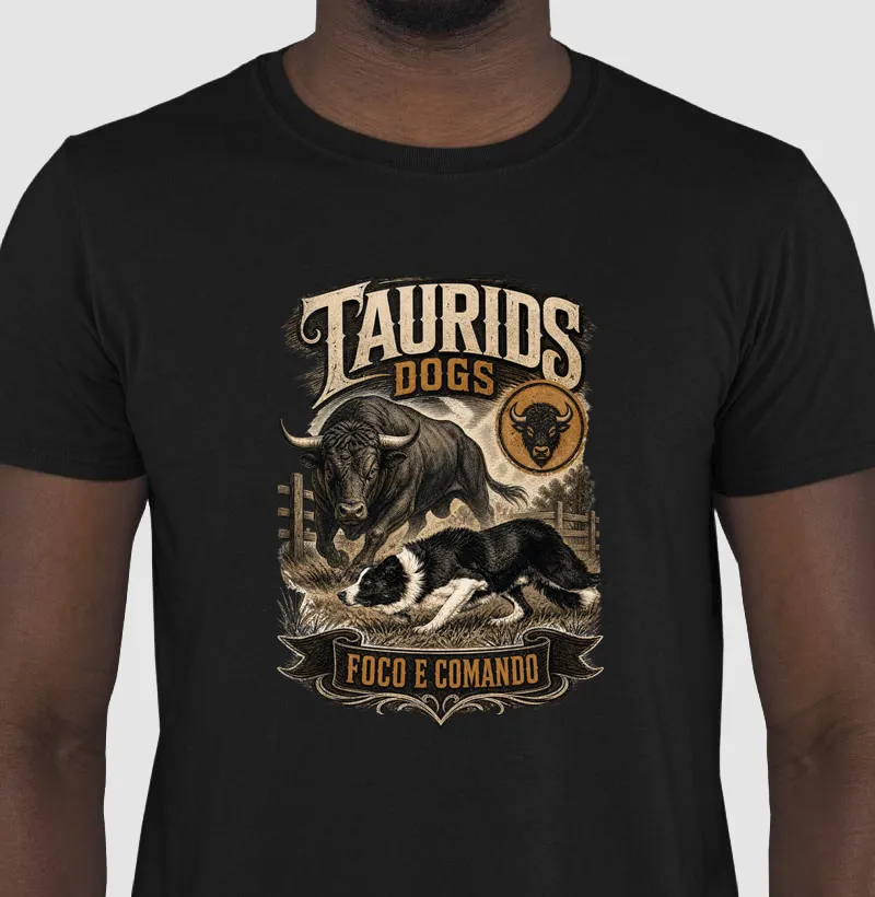 CAMISETA TAURIDS GRIFF FOCO E COMANDO 