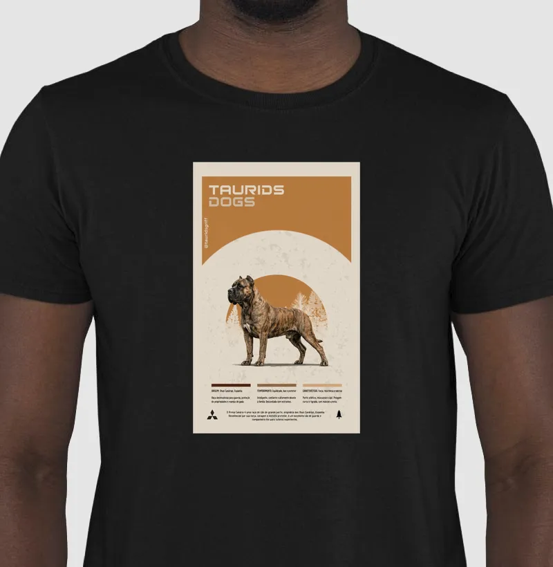 CAMISETA TAURIDS RAÇAS DOG 