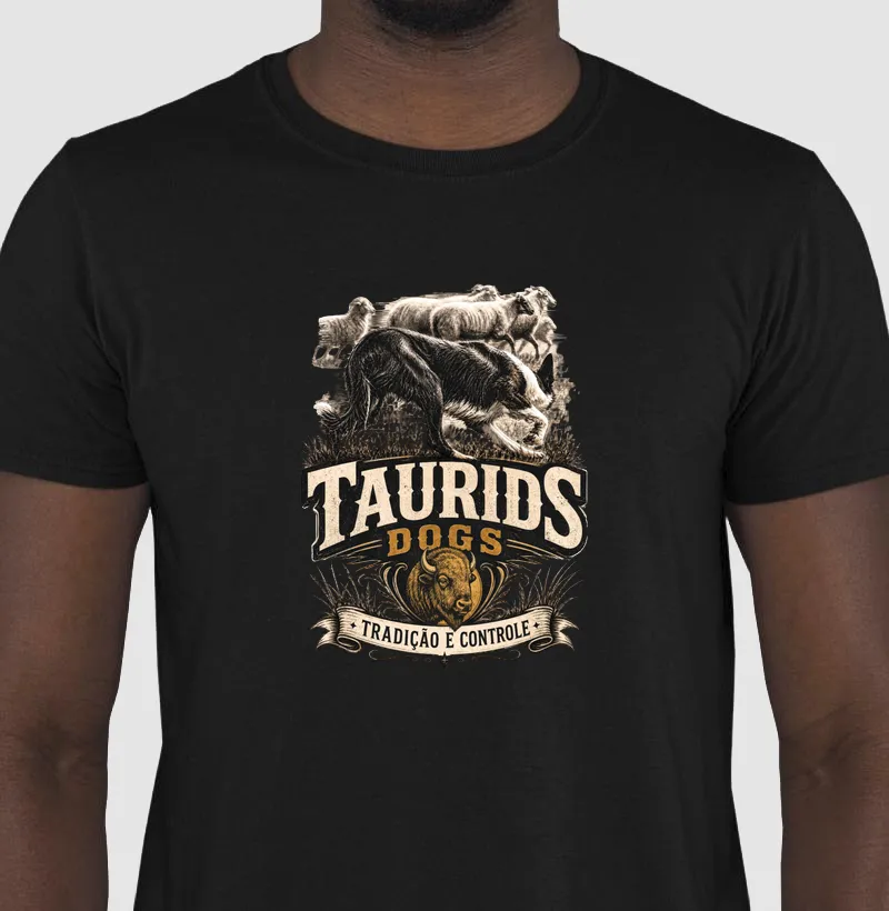 CAMISETA TAURIDS DOGS TRADIÇÃO E CONTROLE 